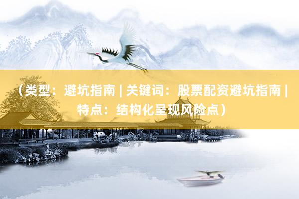 （类型：避坑指南 | 关键词：股票配资避坑指南 | 特点：结构化呈现风险点）